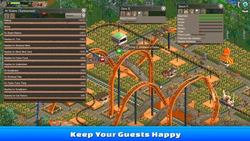 RollerCoaster Tycoon Classic PC Steam CD Key - 3