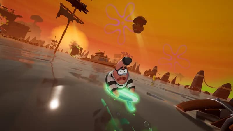 SpongeBob SquarePants: Titans of the Tide Ghostly Digital Edition PC Steam Account - 3
