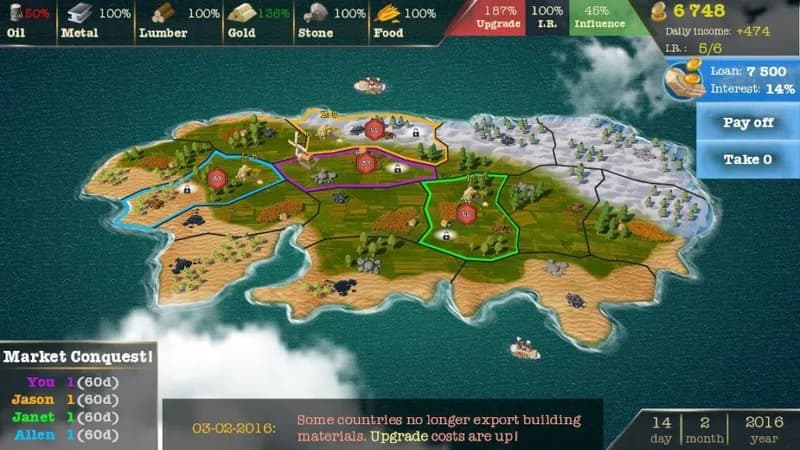 Economic Conquest Steam CD Key - 3