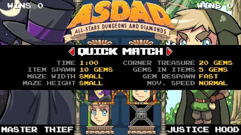 ASDAD: All-Stars Dungeons and Diamonds Steam CD Key - 2