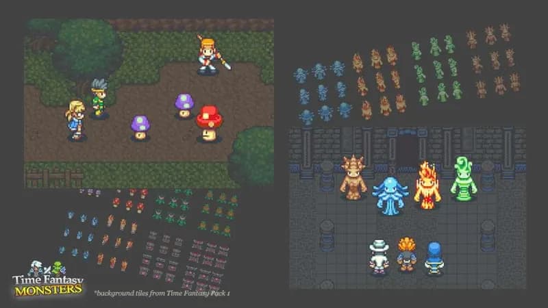RPG Maker VX Ace - Time Fantasy - Monsters Steam CD Key - 4