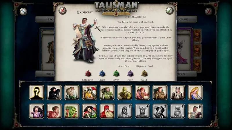 Talisman - Character Pack #1 - Exorcist DLC Steam CD Key - 3