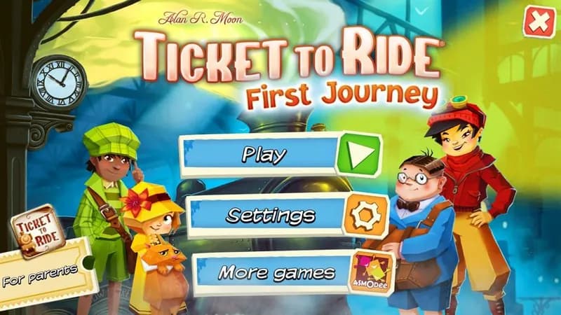 Ticket to Ride: First Journey Steam CD Key - 5