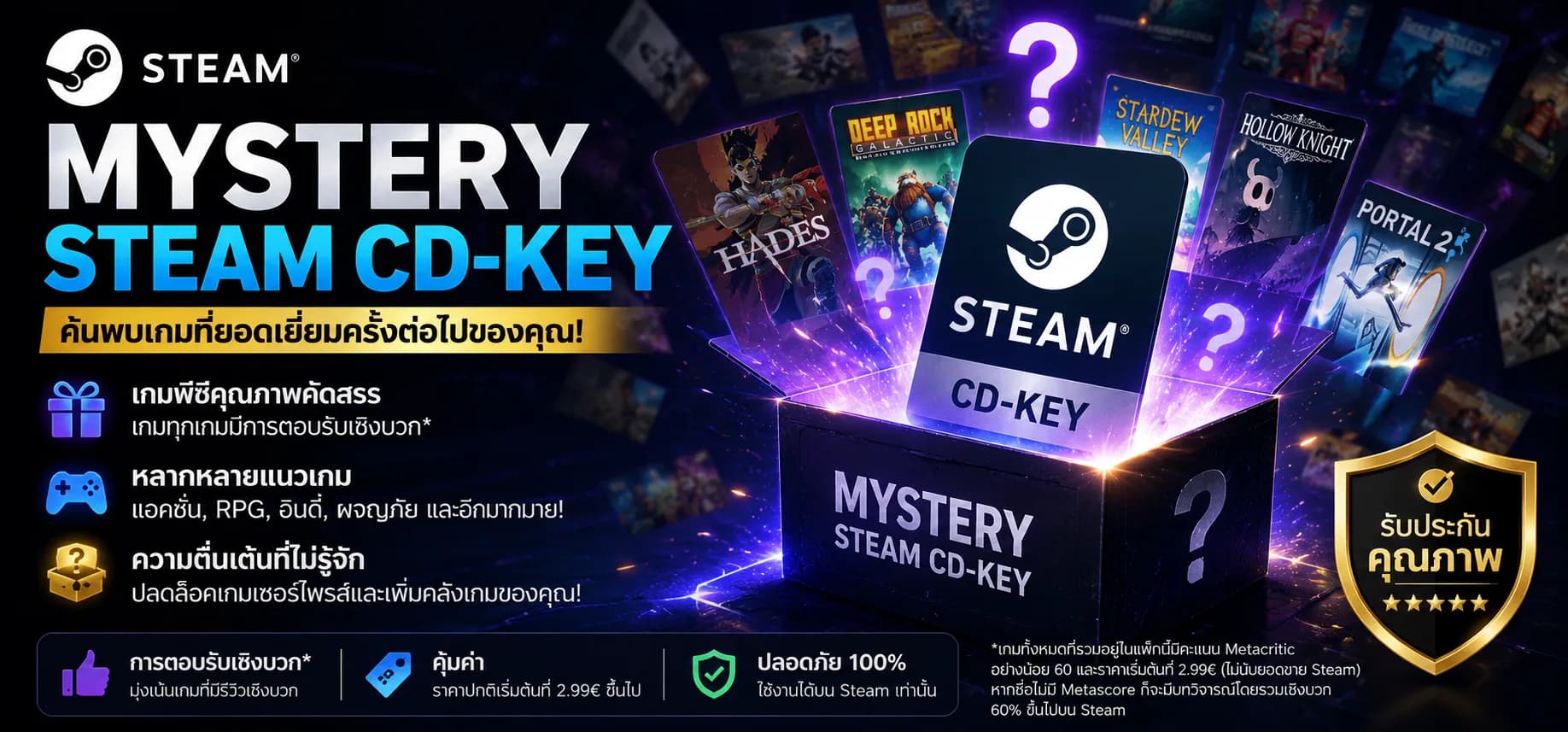 Mystery PC Steam CD Key