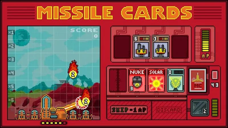 Missile Cards PC Steam CD Key - 2