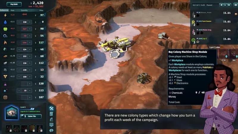 Offworld Trading Company - The Patron and the Patriot DLC Steam CD Key - 3
