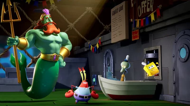 SpongeBob SquarePants: Titans of the Tide Ghostly Digital Edition PC Steam Account - 4