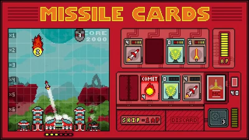 Missile Cards PC Steam CD Key - 4