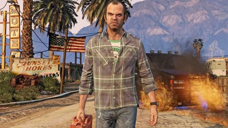 Grand Theft Auto V: Premium Online Edition & Whale Shark Card Bundle Steam Account - 5