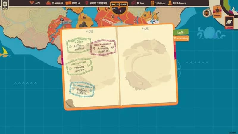 Heart. Papers. Border. Steam CD Key - 3