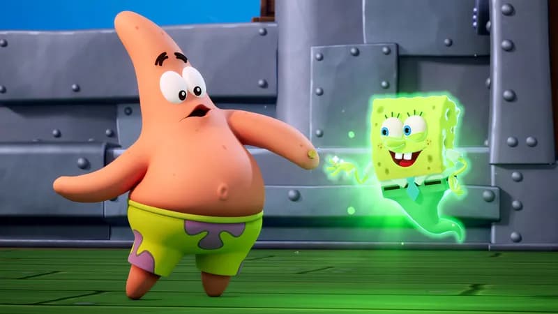 SpongeBob SquarePants: Titans of the Tide Ghostly Digital Edition PC Steam Account - 2