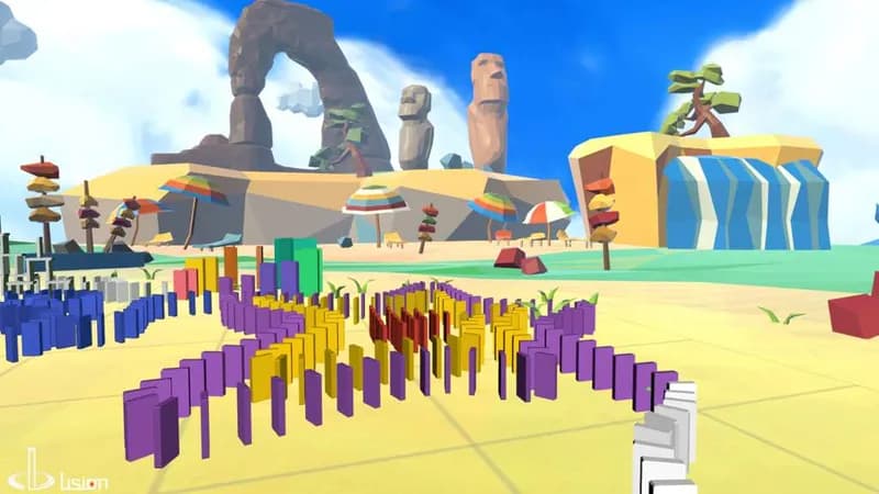 Domino Craft VR Steam CD Key - 3