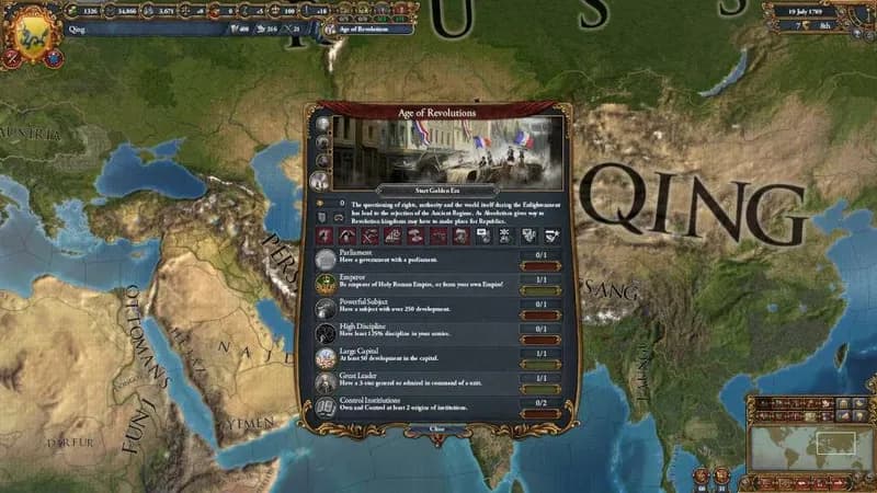 Europa Universalis IV - Mandate of Heaven Expansion PC Steam CD Key - 2
