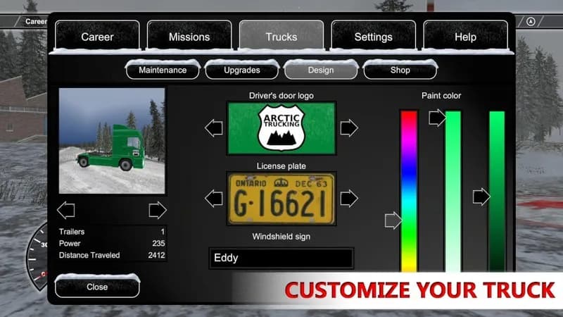 Arctic Trucker Simulator Steam CD Key - 2