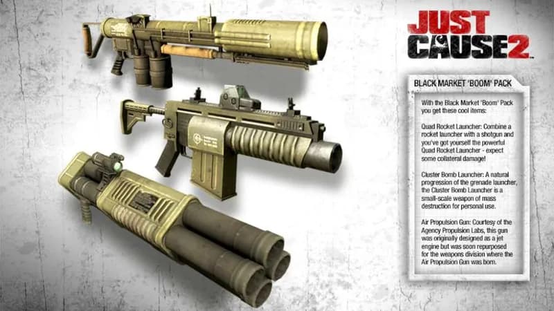 Just Cause 2 - DLC Collection PC Steam CD Key - 2