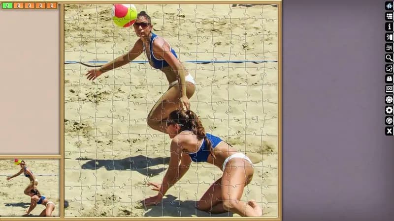Pixel Puzzles Ultimate - Puzzle Pack: Beach Volleyball DLC Steam CD Key - 2