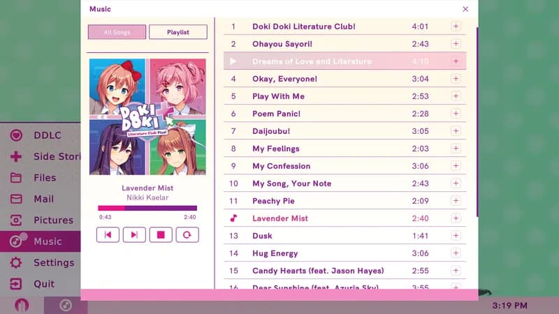 Doki Doki Literature Club Plus! + MiSide PC Steam Account - 5