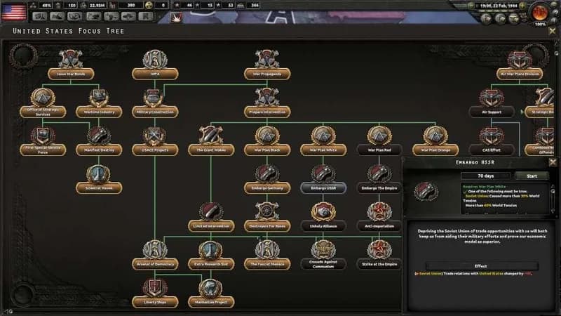 Hearts of Iron IV - Death or Dishonor DLC PC Steam CD Key - 6