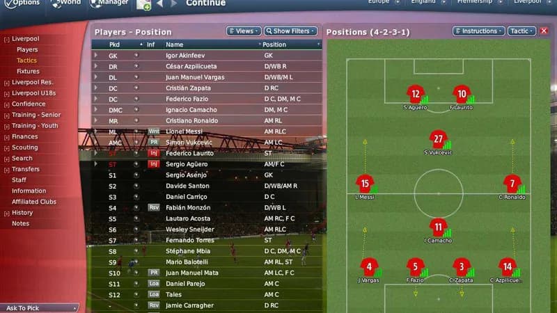 Football Manager 2011 PC Steam CD Key - 3