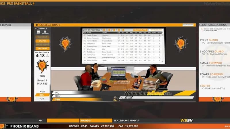 Draft Day Sports Pro Basketball 4 Steam CD Key - 4