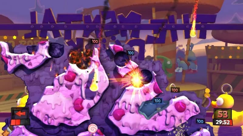 Worms Revolution - Funfair DLC PC Steam CD Key - 2
