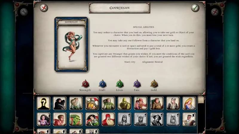 Talisman - Character Pack #2 - Courtesan DLC Steam CD Key - 3