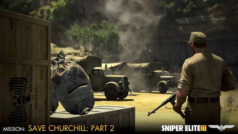 Sniper Elite III - Save Churchill Part 2: Belly of the Beast DLC Steam CD Key - 2