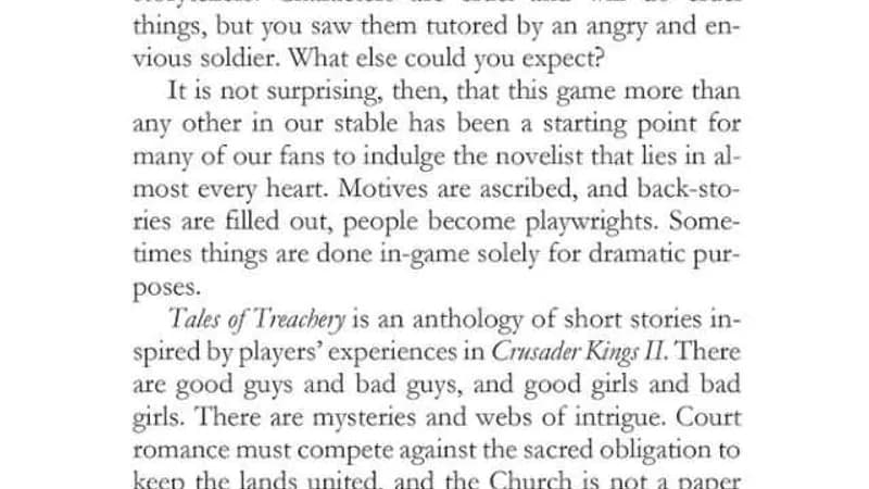 Crusader Kings II: Ebook - Tales of Treachery DLC PC Steam CD Key - 3
