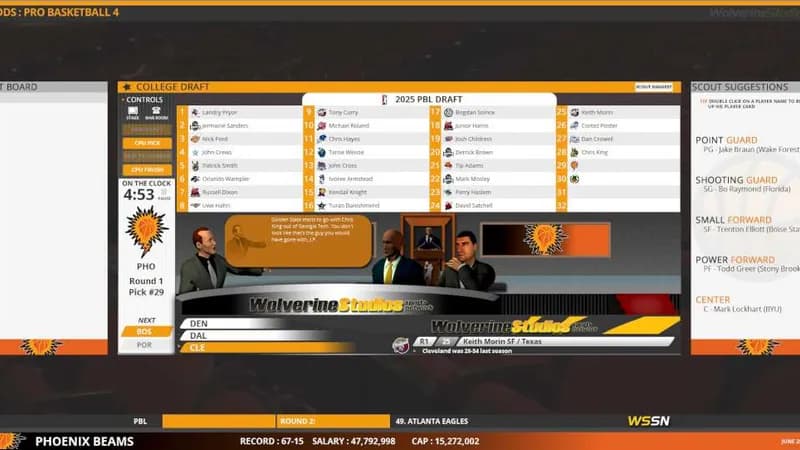 Draft Day Sports Pro Basketball 4 Steam CD Key - 2