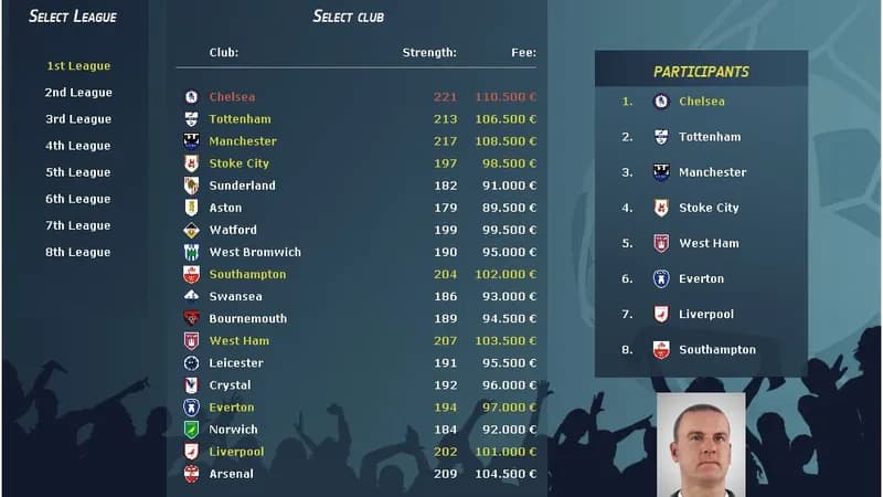 Club Manager 2017 Steam CD Key - 5