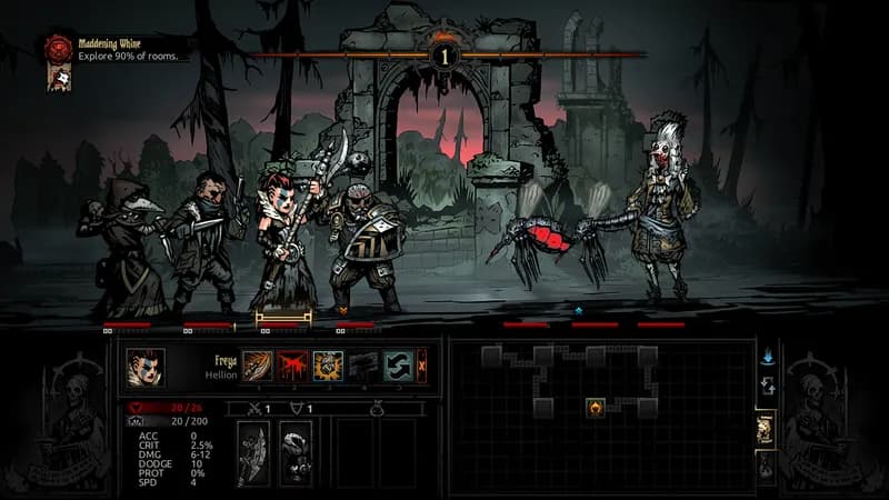 Darkest Dungeon - The Crimson Court DLC PC Steam CD Key - 3