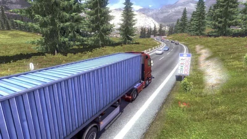 Euro Truck Simulator 2 + Going East! DLC PC Steam Account - 3