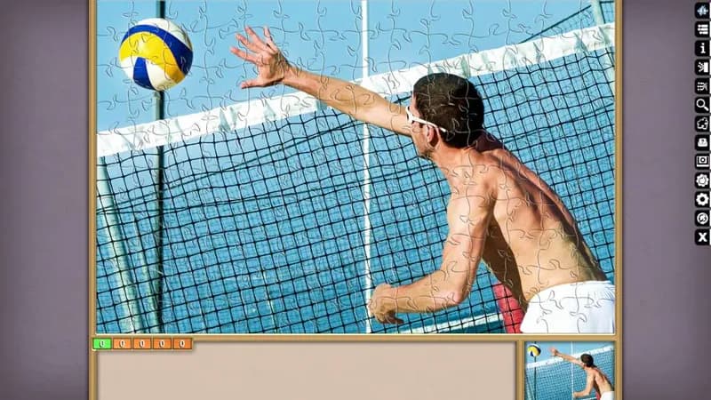 Pixel Puzzles Ultimate - Puzzle Pack: Beach Volleyball DLC Steam CD Key - 4