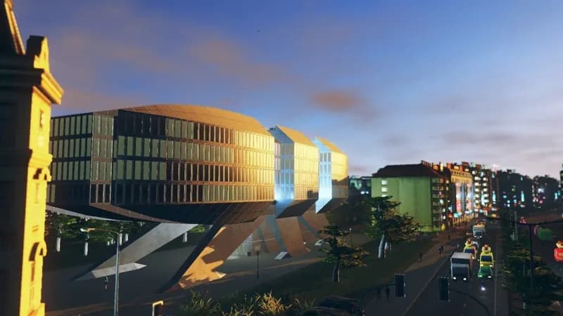 Cities: Skylines - Content Creator Pack: High-Tech Buildings DLC Steam CD Key - 4