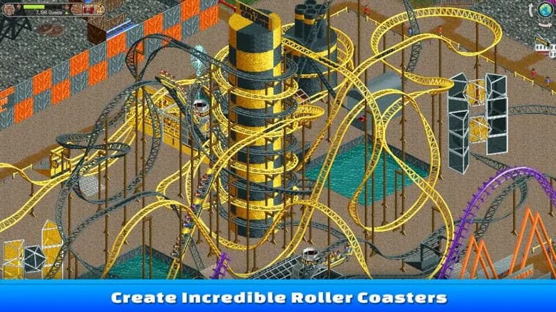RollerCoaster Tycoon Classic PC Steam CD Key - 6