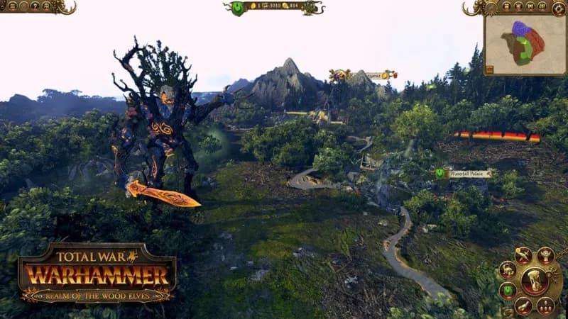 Total War: Warhammer - Realm of The Wood Elves DLC PC Steam CD Key - 2