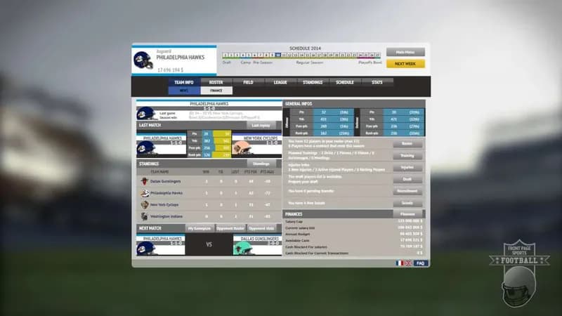 Front Page Sports Football Steam CD Key - 4