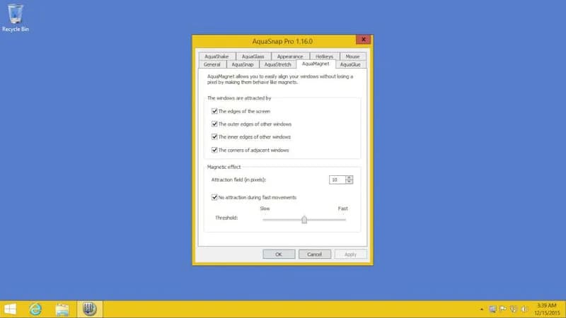 AquaSnap Window Manager Steam CD Key - 4
