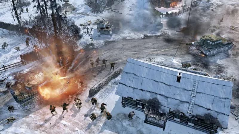 Company of Heroes 2 - German Skin: Four Color Disruptive Pattern Bundle Steam CD Key - 2