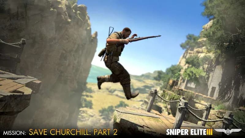 Sniper Elite III - Save Churchill Part 2: Belly of the Beast DLC Steam CD Key - 4