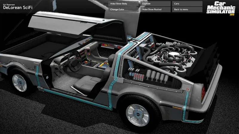 Car Mechanic Simulator 2015 - DeLorean DLC PC Steam CD Key - 4