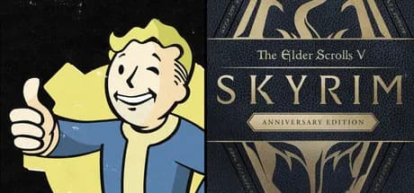 The Elder Scrolls V: Skyrim Anniversary Edition + Fallout 4 G.O.T.Y. PC Steam Account