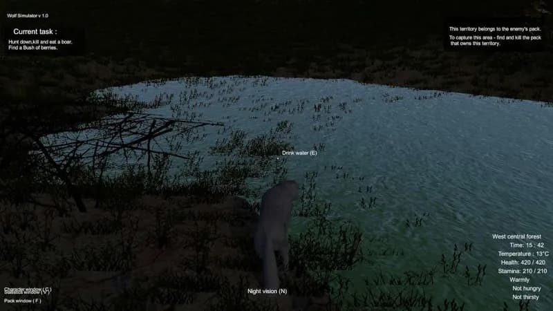 Wolf Simulator Steam CD Key - 2