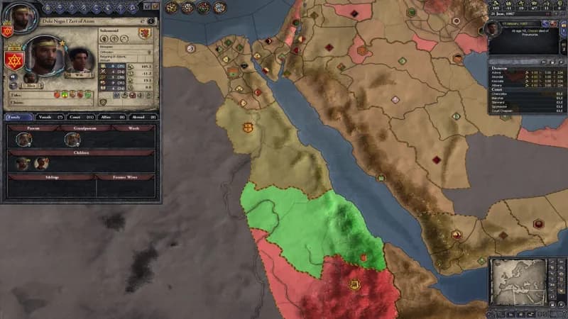 Crusader Kings II - African Portraits DLC PC Steam CD Key - 2