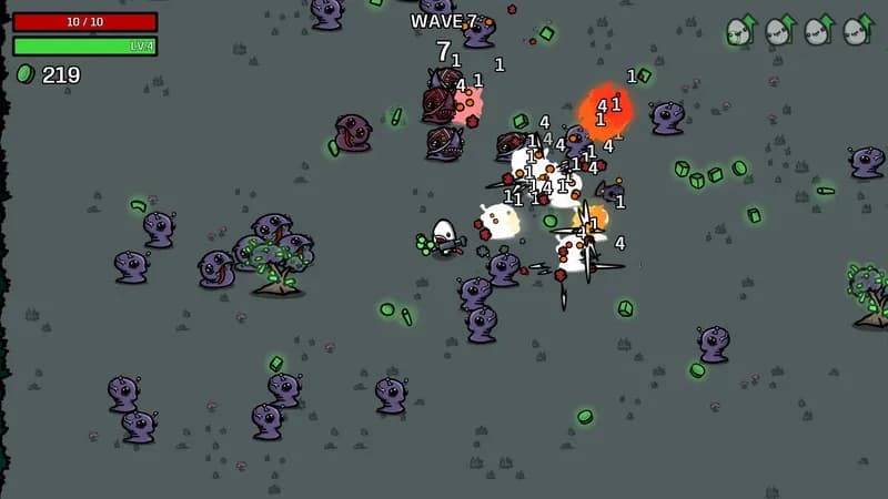 Brotato + Abyssal Terrors DLC Bundle PC Steam Account - 5