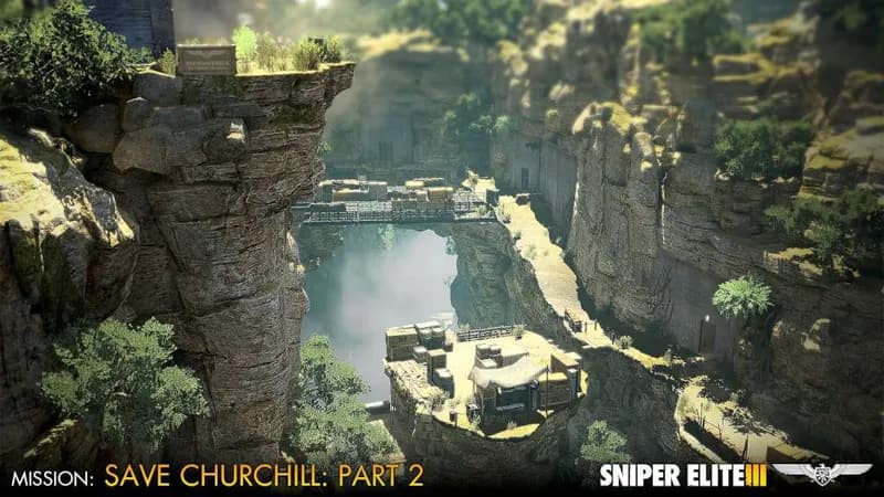 Sniper Elite III - Save Churchill Part 2: Belly of the Beast DLC Steam CD Key - 3