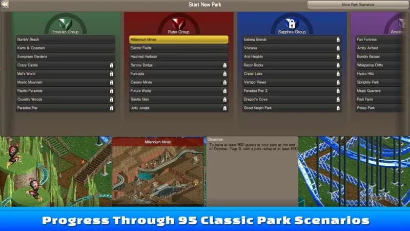 RollerCoaster Tycoon Classic PC Steam CD Key - 4