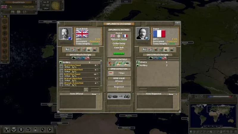 Supreme Ruler The Great War Steam CD Key - 2