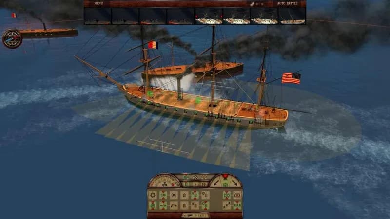 Clad in Iron: Gulf of Mexico 1864 Steam CD Key - 3