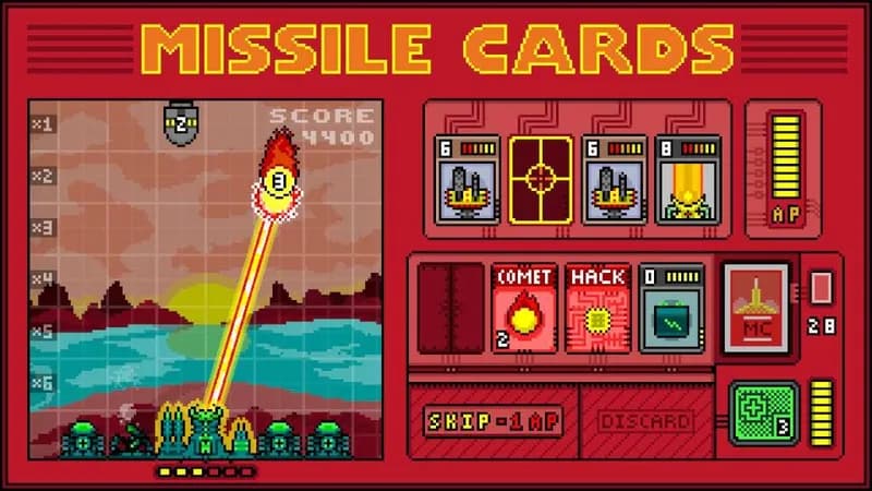 Missile Cards PC Steam CD Key - 6